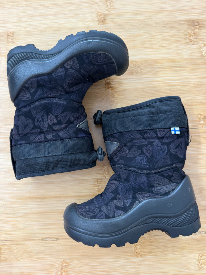 Kuoma Winter Boot – 23 (EU) | Black with Purple