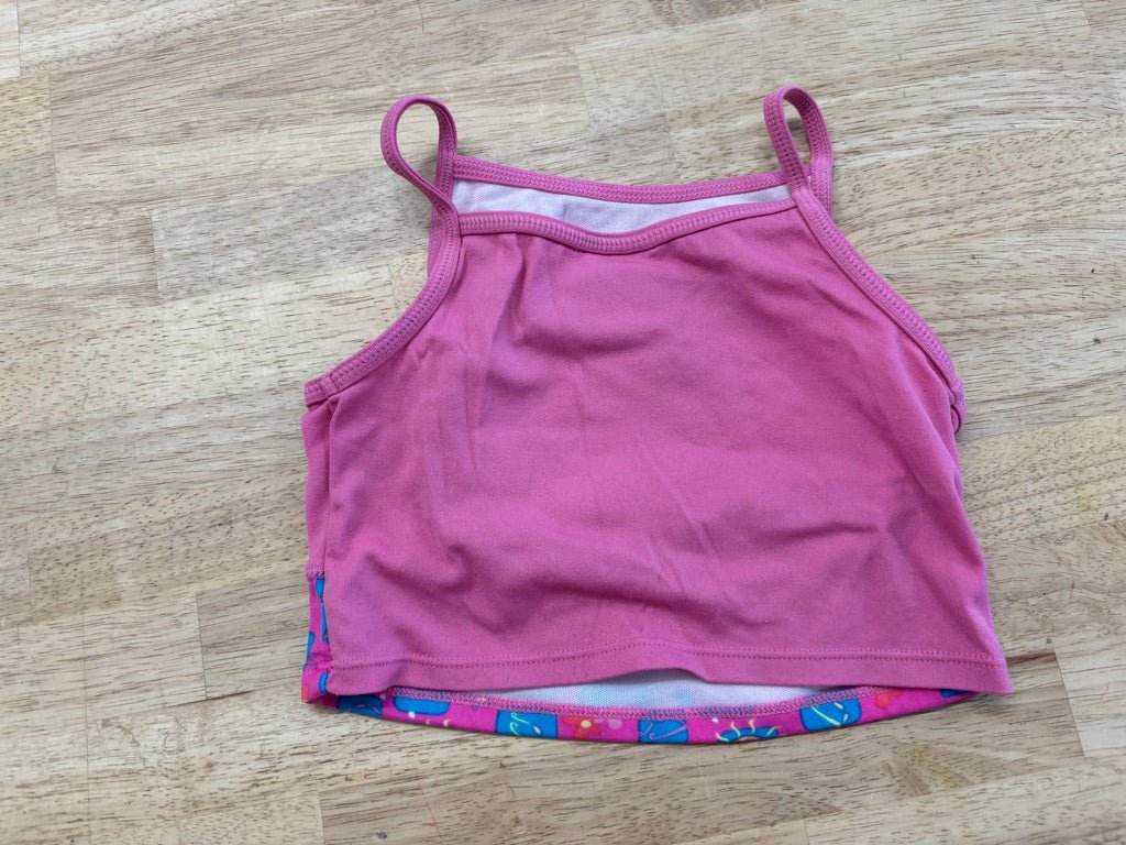 Barbie Pink Tank Top | Size 6 - Nest and Sprout - Consignment