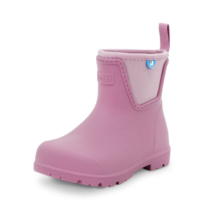 Jan &amp; Jul Cozy-Dry Harbour Ankle Rain Boots - Dark Plum - Nest and Sprout-Jan &amp; Jul