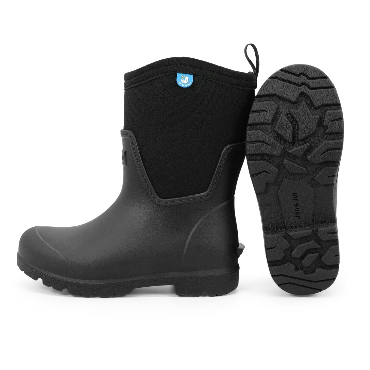 Jan & Jul Harbour Rain Boots – Black - Nest and Sprout-Jan & Jul