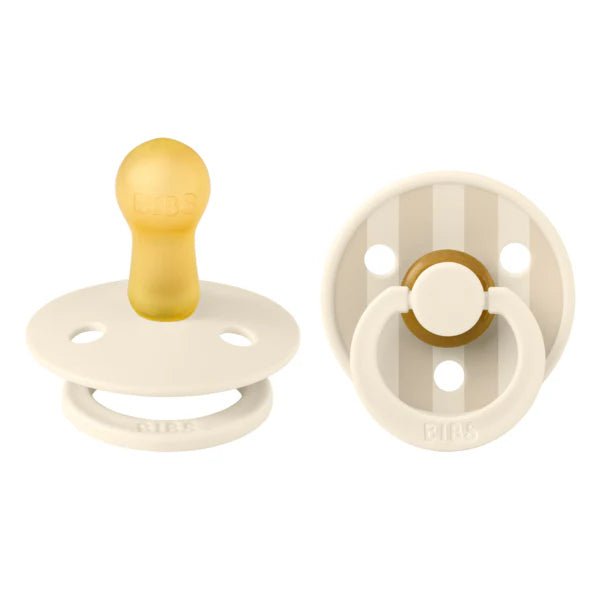 BIBS Pacifier Original COLOUR | Studio | Ivory/Vanilla Mix - Nest and Sprout - BIBS
