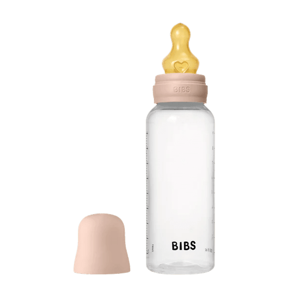 BIBS 270mL Plastic Baby Bottle | Medium Flow Latex Nipple - Nest and Sprout - BIBS