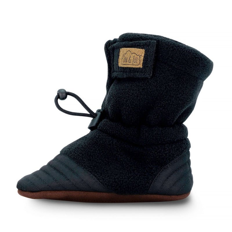 Jan & Jul Stay-Put Cozy Booties - Space Dinos main image 1