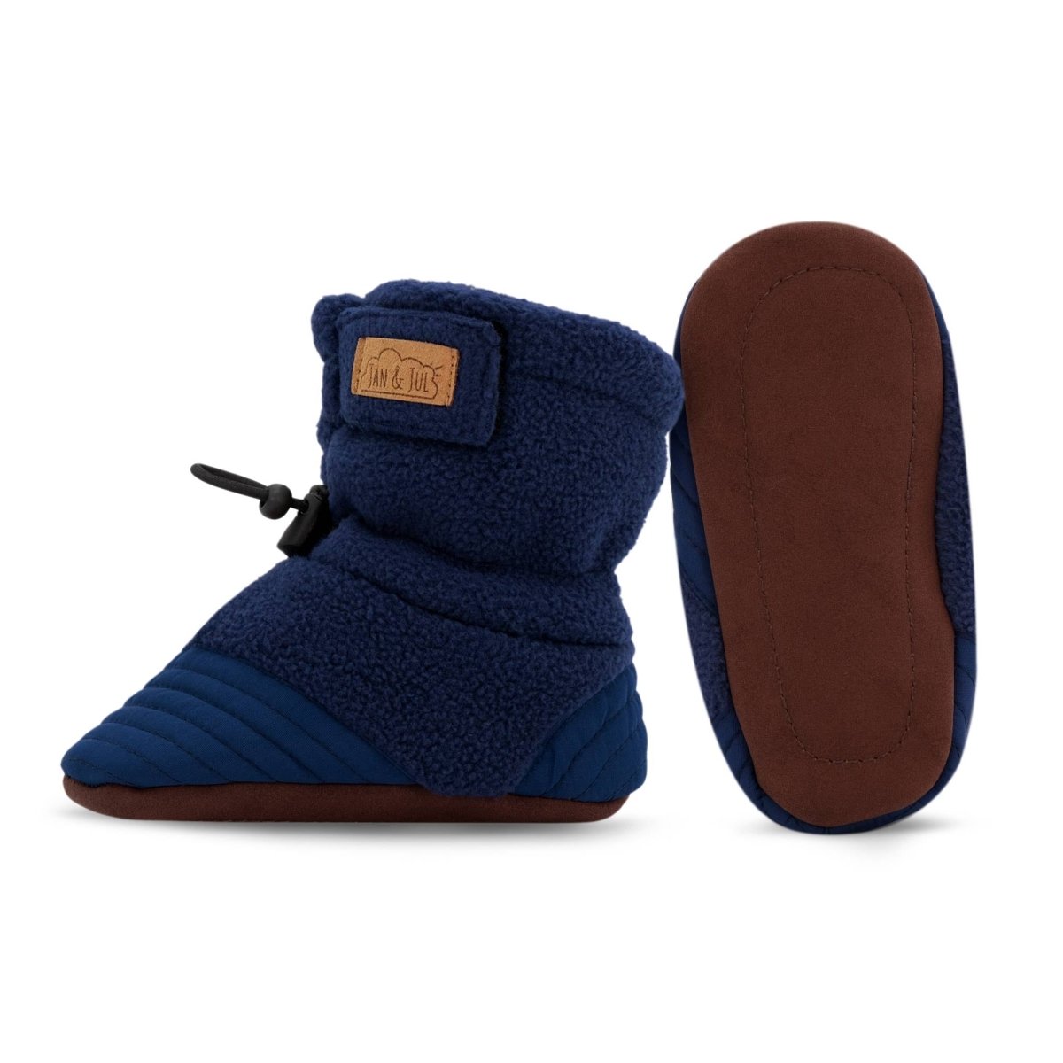 Jan & Jul Stay-Put Cozy Booties - Cream