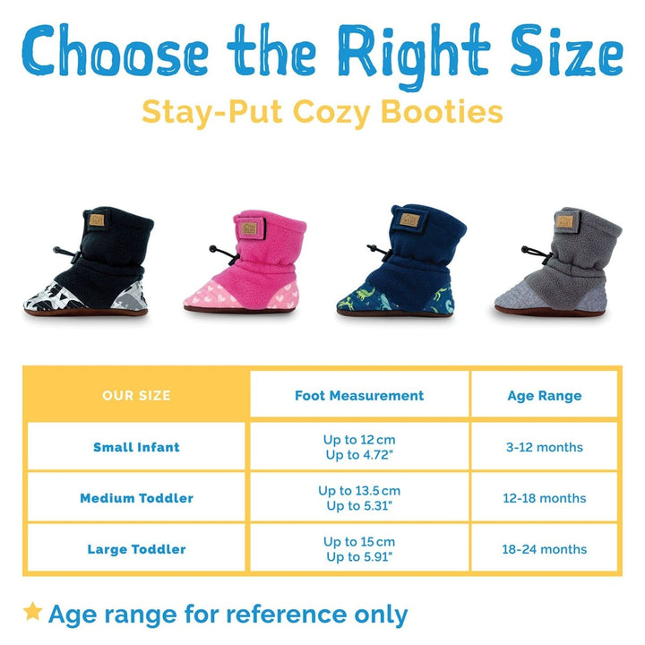 Jan & Jul Baby Stay-Put Cozy Booties – Lavender - Nest and Sprout-Jan & Jul