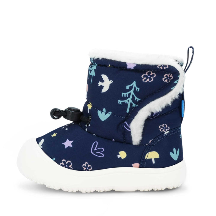 Stay-Put Trail Booties | Navy Forest