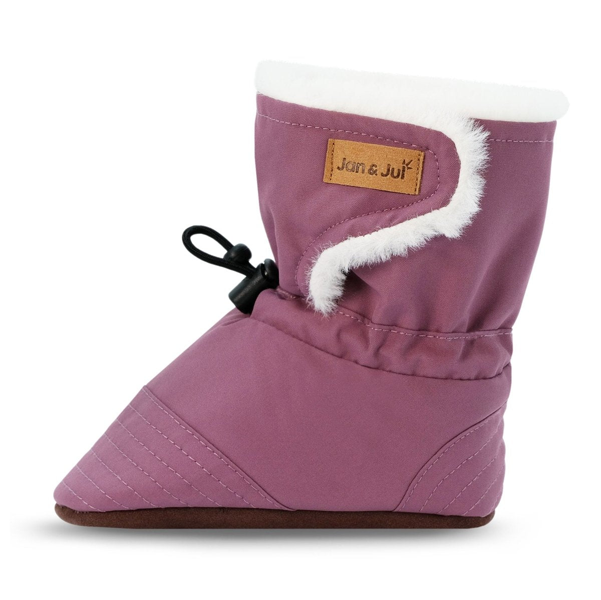 Jan & Jul Baby Stay-Put Winter Booties – Dark Plum - Nest and Sprout-Jan & Jul