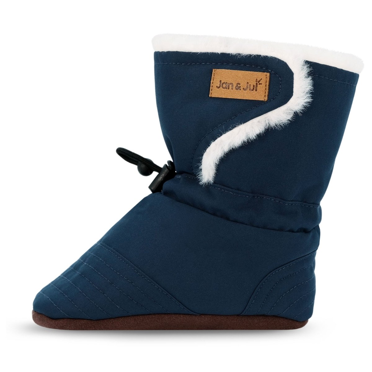 Jan & Jul Baby Stay-Put Winter Booties – Dark Navy - Nest and Sprout-Jan & Jul