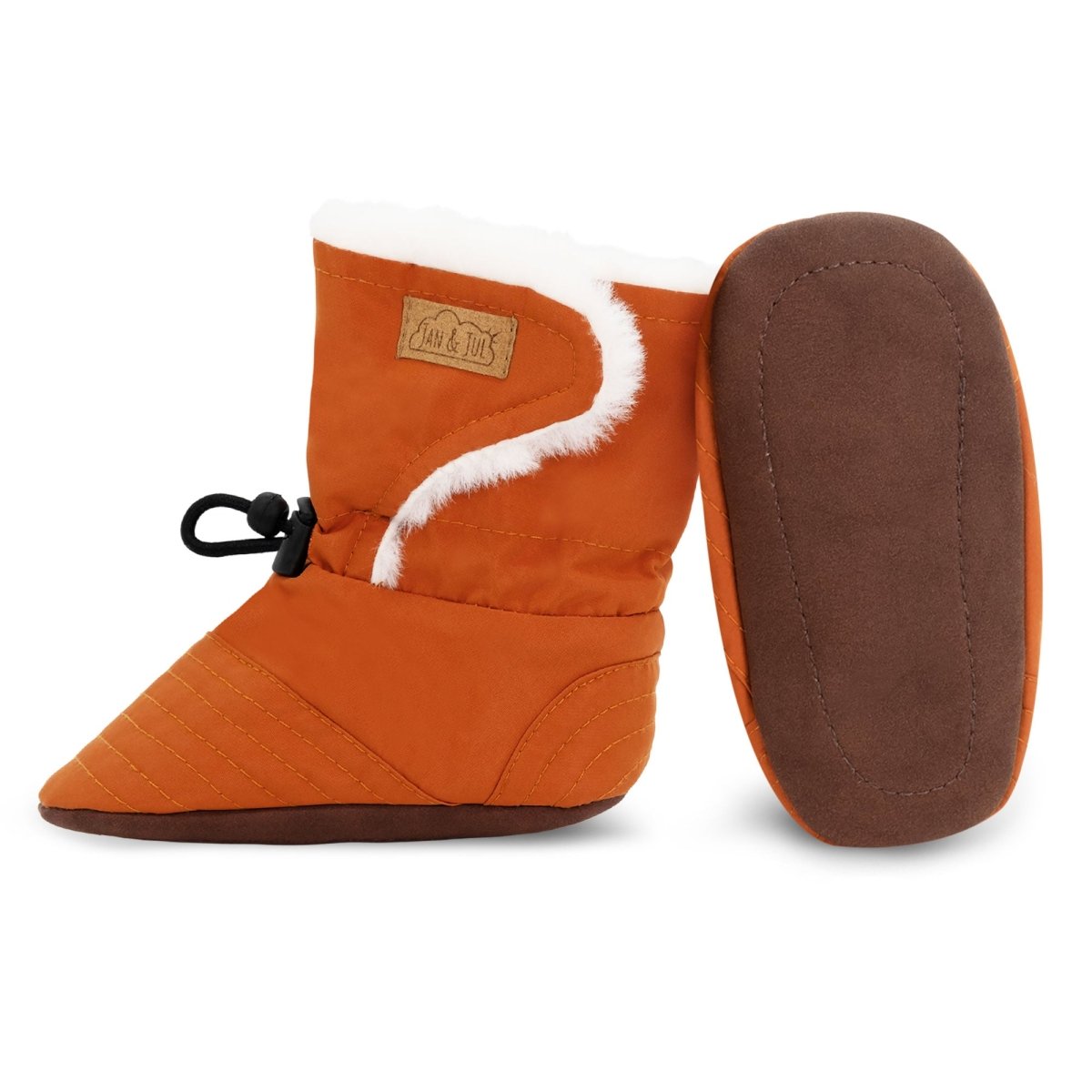Jan & Jul Stay - Put Winter Booties | Terracotta - Nest and Sprout - Jan & Jul