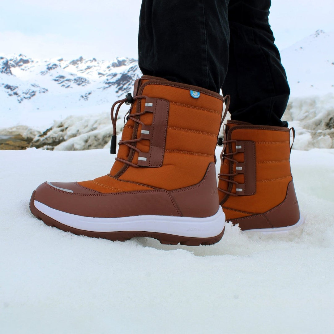 Jan &amp; Jul Toasty-Dry Alpine Winter Boots – Pumpkin Spice - Nest and Sprout-Jan &amp; Jul