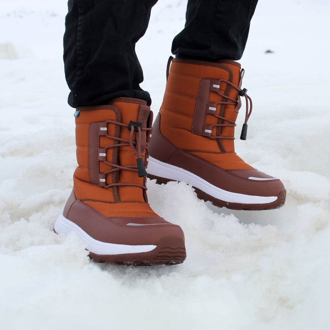 Jan &amp; Jul Toasty-Dry Alpine Winter Boots – Pumpkin Spice - Nest and Sprout-Jan &amp; Jul