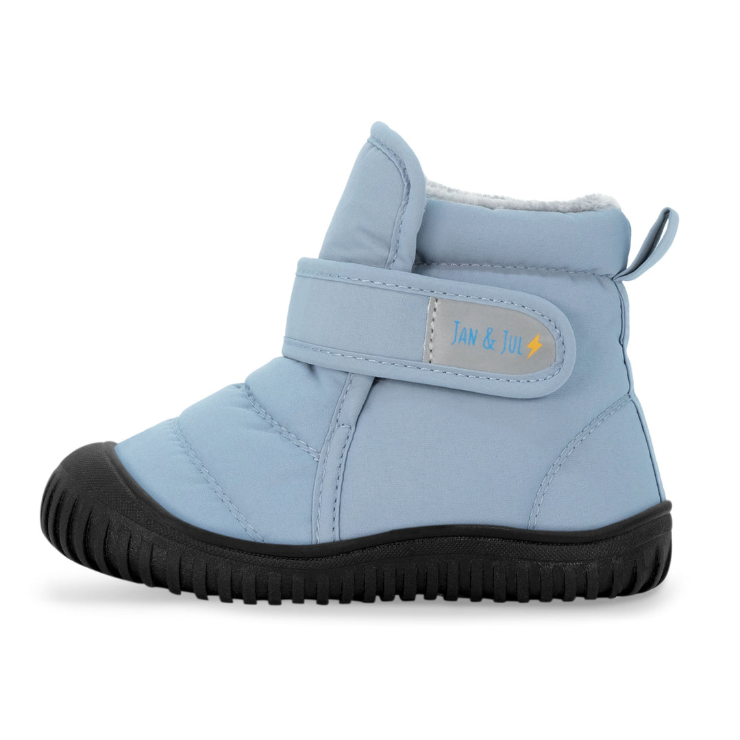 Kids Insulated Ankle Boots | Dusty Blue
