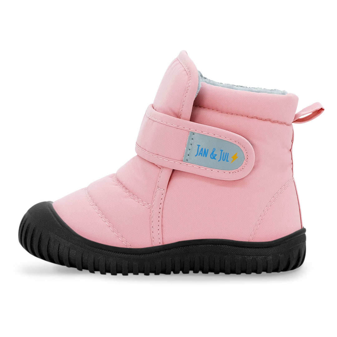 Kids Insulated Ankle Boots | Dusty Pink