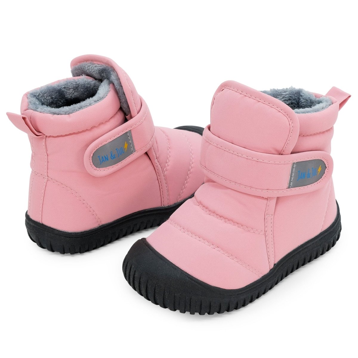 Kids Insulated Ankle Boots | Dusty Pink - Nest and Sprout - Jan & Jul