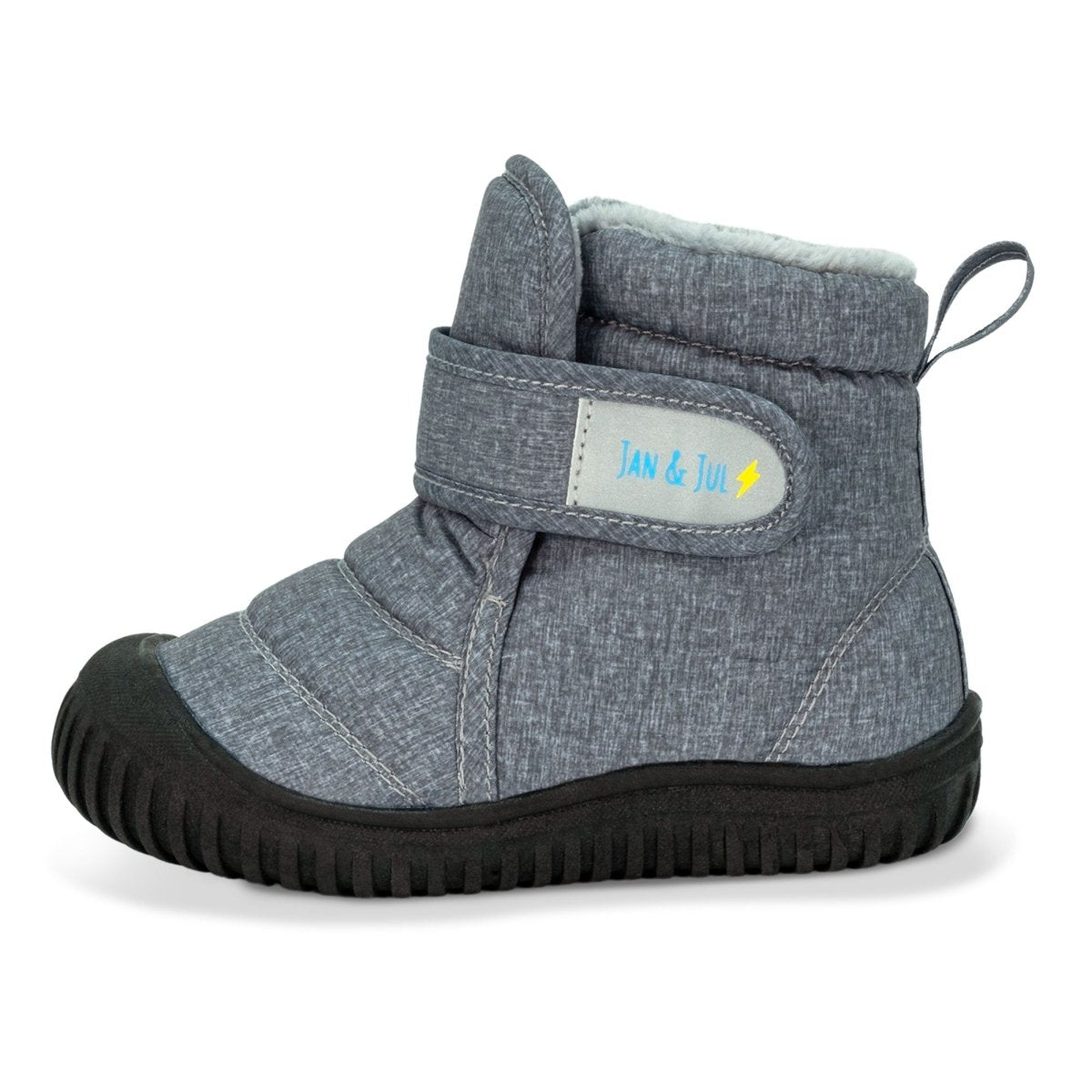 Kids Insulated Ankle Boots | Heather Grey - Nest and Sprout - Jan & Jul