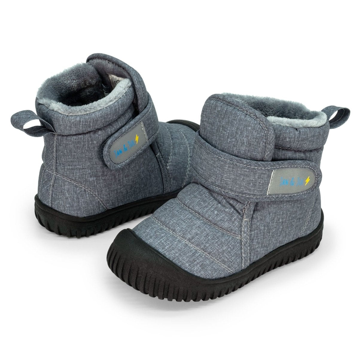 Kids Insulated Ankle Boots | Heather Grey - Nest and Sprout - Jan & Jul