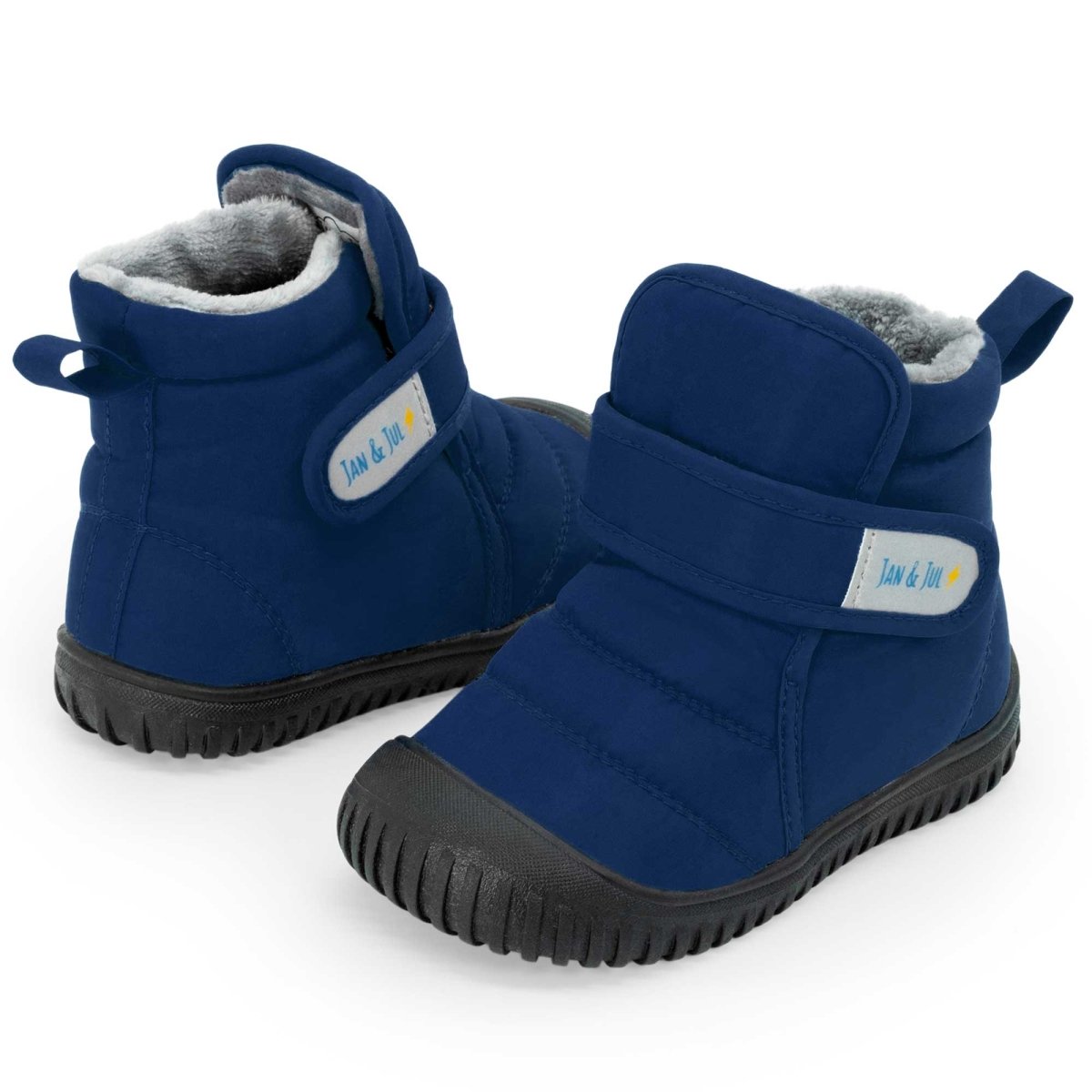 Kids Insulated Ankle Boots | Nebula Blue - Nest and Sprout - Jan & Jul