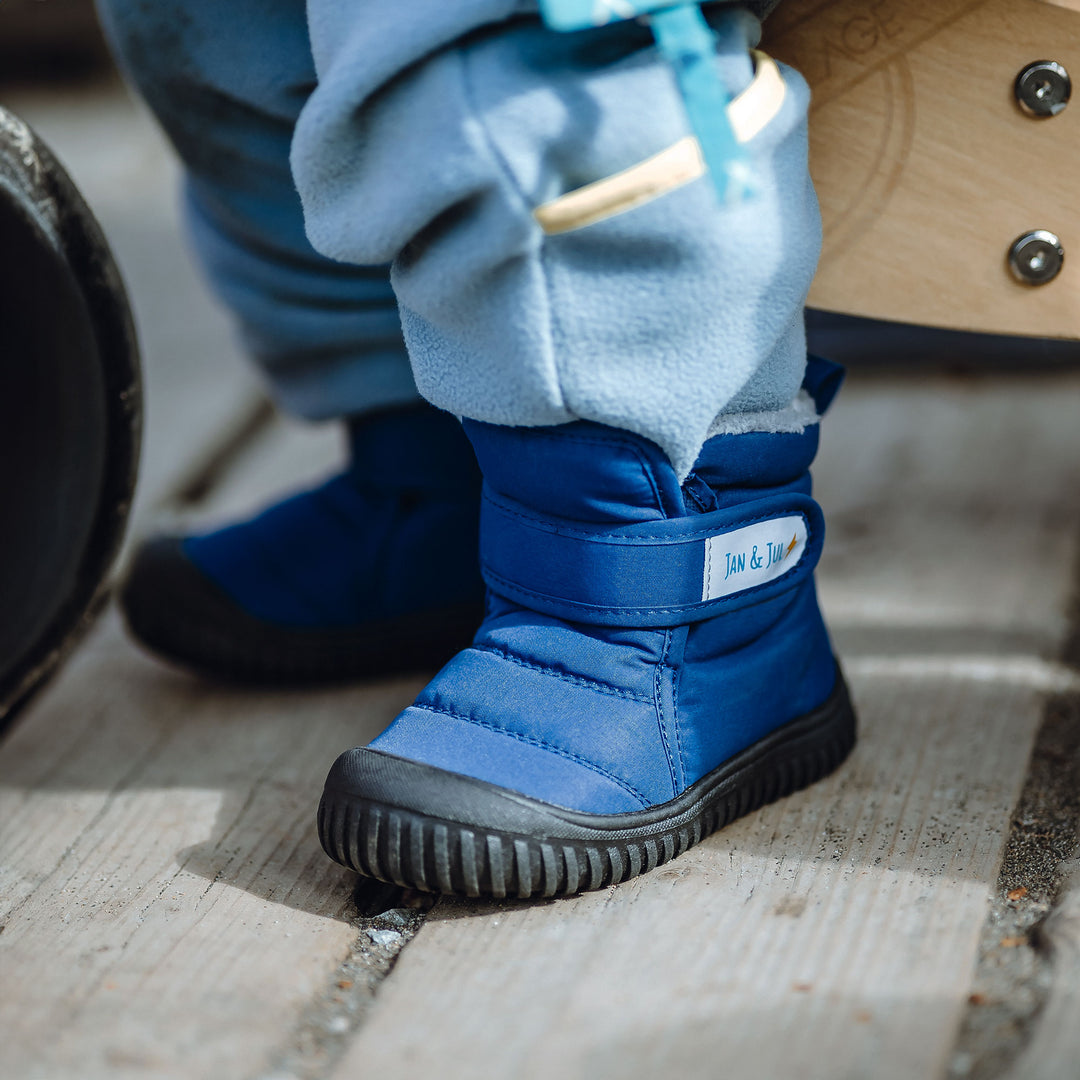 Kids Insulated Ankle Boots | Nebula Blue