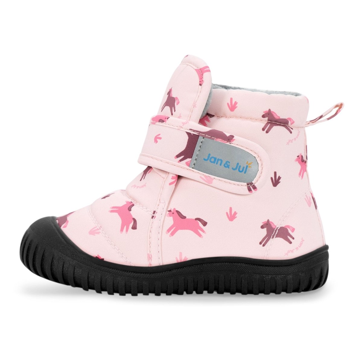 Jan & Jul Kids Insulated Ankle Boots – Pink Ponies - Nest and Sprout-Jan & Jul