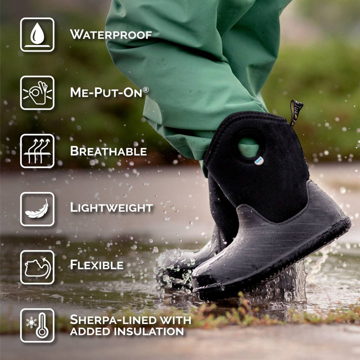 Jan & Jul ORIGINAL Toasty-Dry Lite Winter Boots – Grey Construction - Nest and Sprout-Jan & Jul