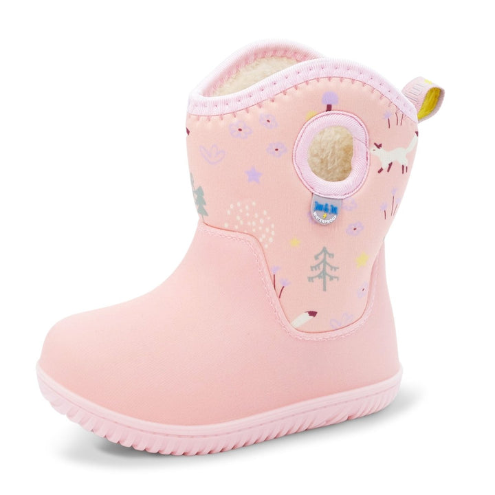 Jan & Jul ORIGINAL Toasty-Dry Lite Winter Boots – Pink Forest - Nest and Sprout-Jan & Jul