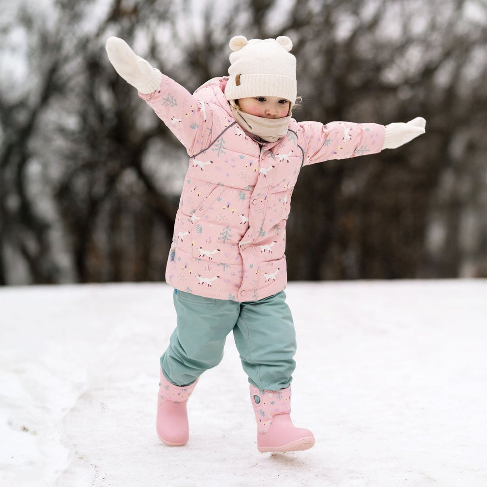 Jan & Jul ORIGINAL Toasty-Dry Lite Winter Boots – Pink Forest - Nest and Sprout-Jan & Jul