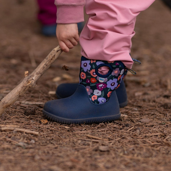 Jan & Jul ORIGINAL Toasty-Dry Lite Winter Boots – Winter Flowers - Nest and Sprout-Jan & Jul