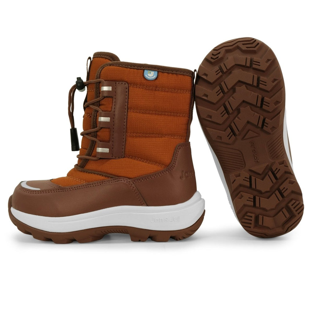 Jan &amp; Jul Toasty-Dry Alpine Winter Boots – Pumpkin Spice - Nest and Sprout-Jan &amp; Jul
