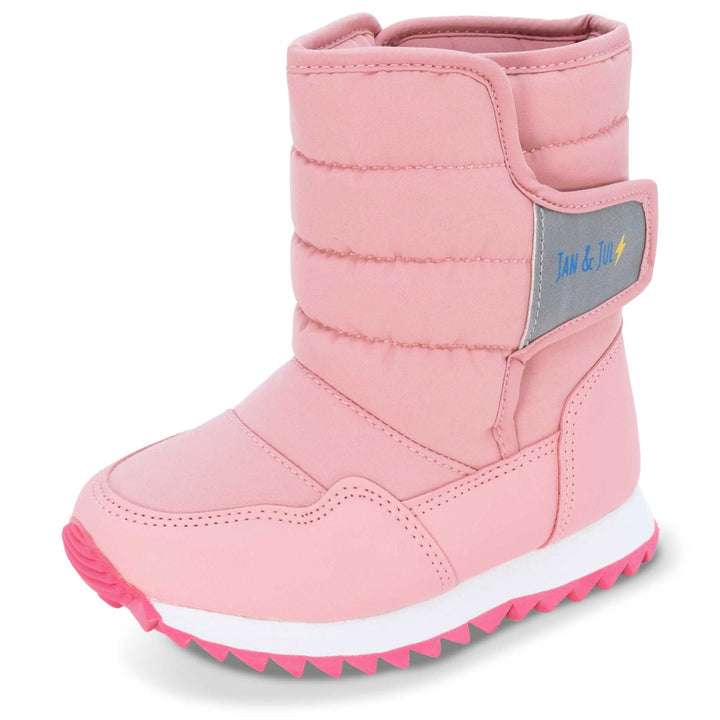 Toasty-Dry Tall Puffy Winter Boots | Dusty Pink