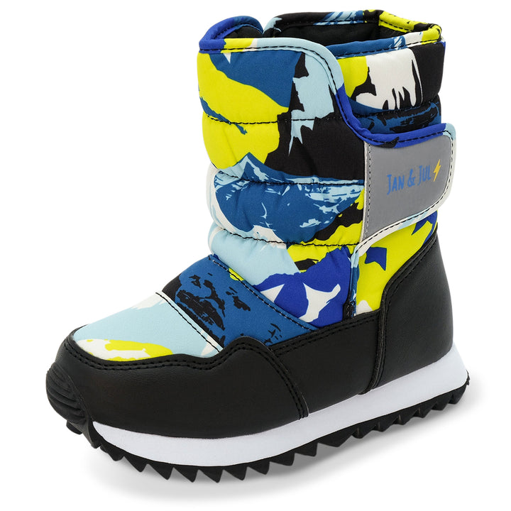 Toasty-Dry Tall Puffy Winter Boots | Neon Peaks