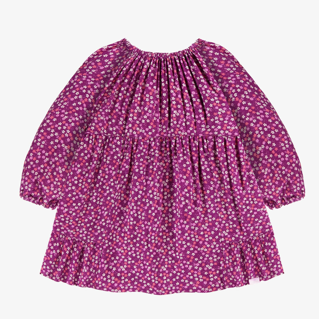 Baby Dress | Purple Floral