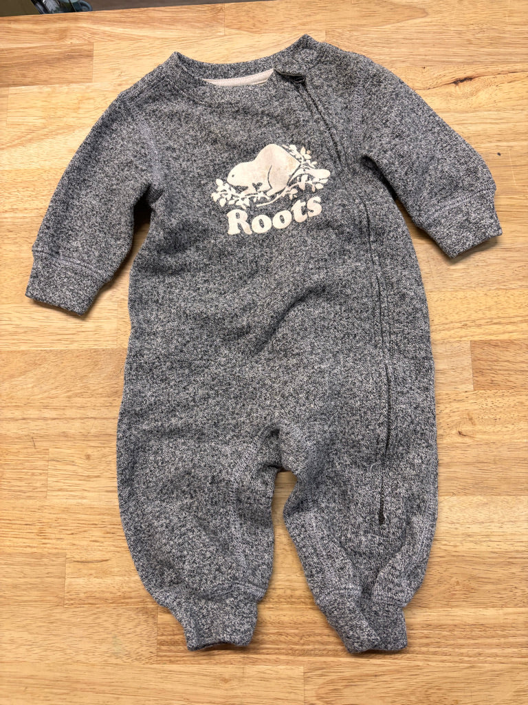 Roots Fleece Bunting Suit – Size 3-6M