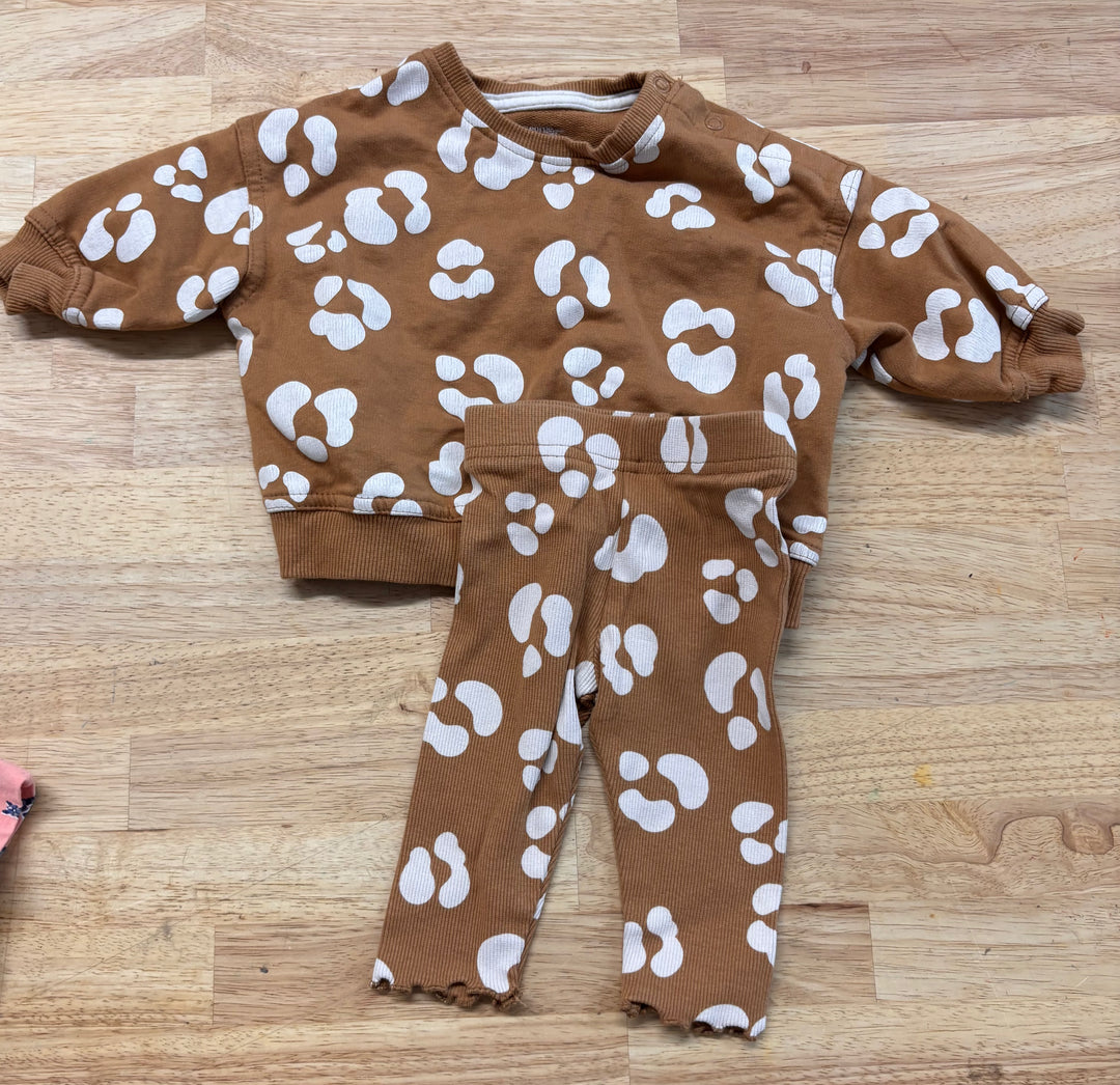 George 3–6M Set – Brown LEOPARD