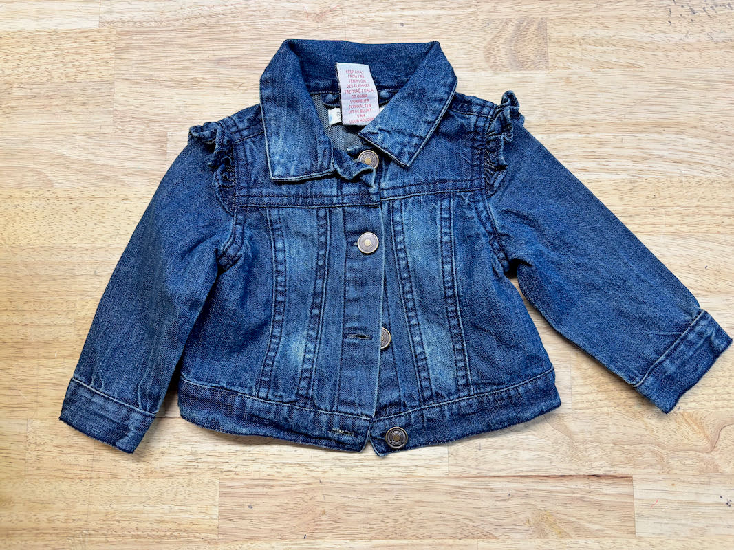 Rachel Zoe Dark Wash Denim Jacket | Size 3–6M