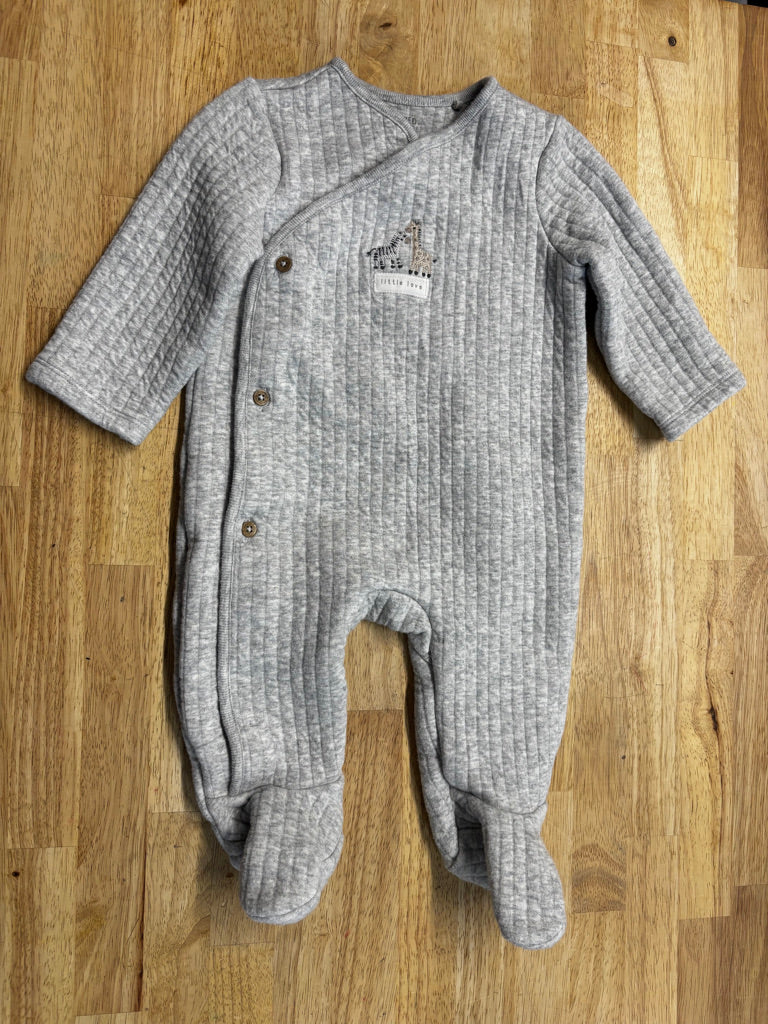 Fred & Flo Footed Bunting Suit | Size 6–9M