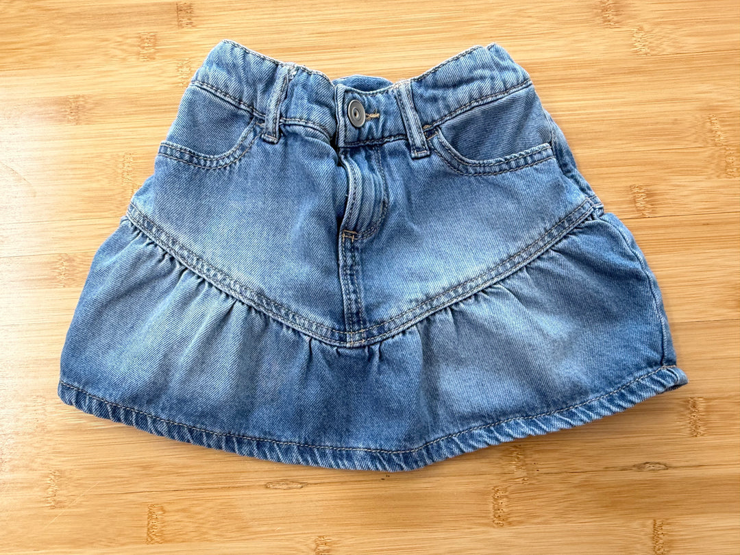 The Children's Place Denim Skort – 5 | Nylon Shorts Adjustable Waist