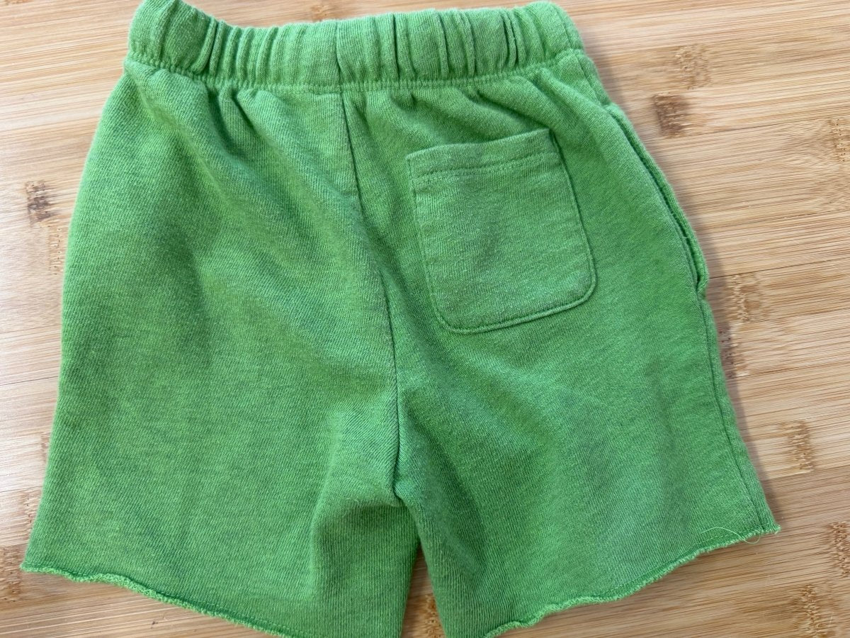 Old Navy Terry Shorts – 2T | Green Longer Fit - Nest and Sprout-Consignment
