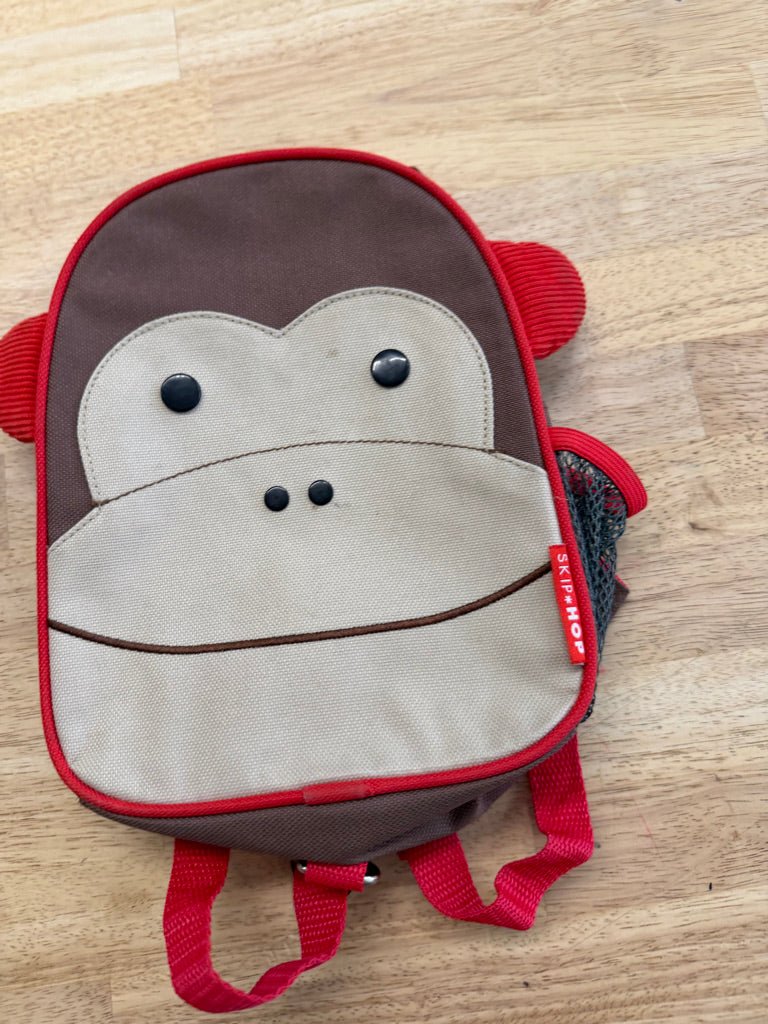 Skip Hop Monkey Toddler Backpack | Size Small - Nest and Sprout - Consignment