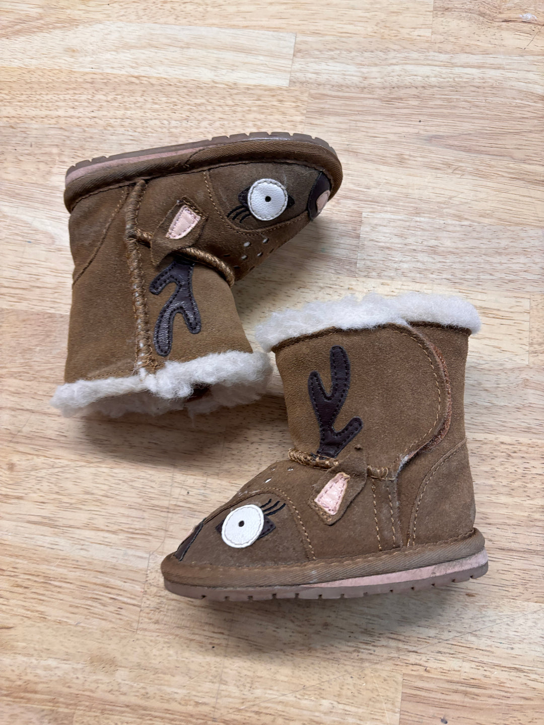 EMU Australia Deer Walker Wool Boots – Size 6-12M
