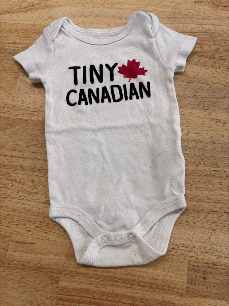 Joe Fresh 3 - 6 MONTH Short Sleeve Bodysuit - Nest and Sprout - Consignment