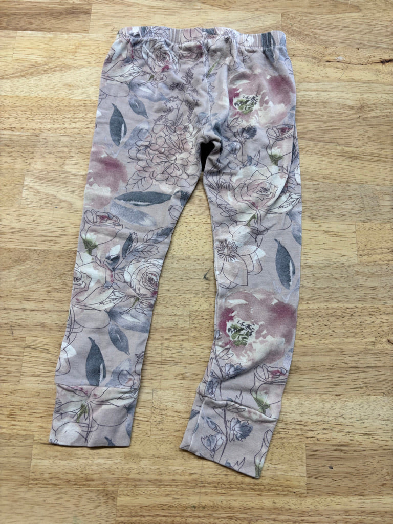 Jax & Lennon Lilac Floral Leggings 18–24M