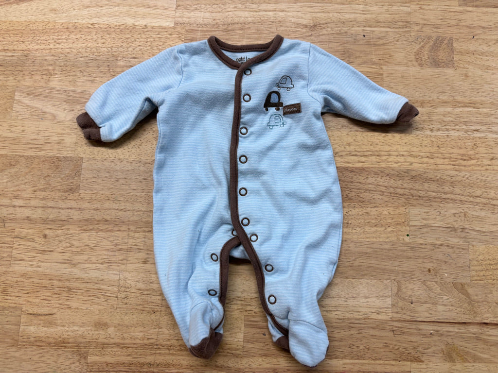 Petit Lem Newborn Snap-Up Sleeper