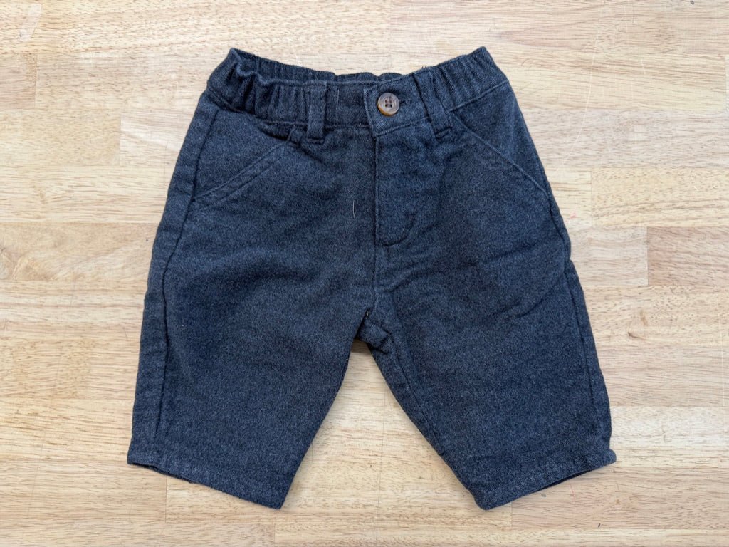 The Children’s Place Lined Dress Pants Charcoal | Size 0–3M - Nest and Sprout - Consignment