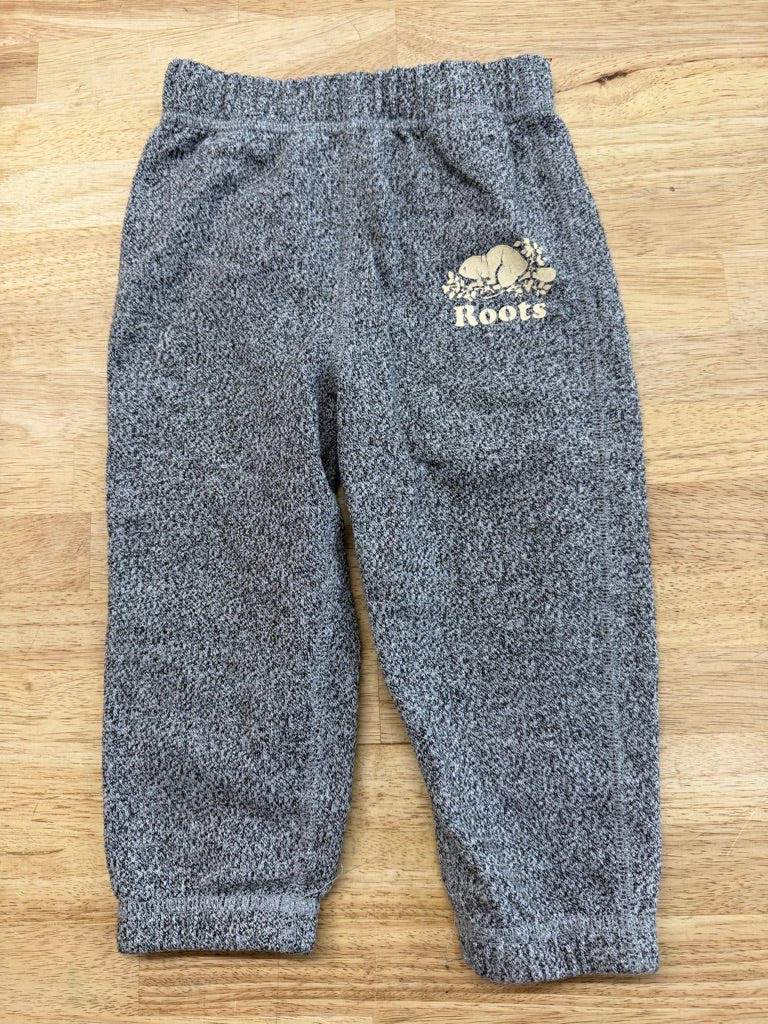 Roots Joggers – 18–24M | Heathered Grey - Nest and Sprout - Consignment