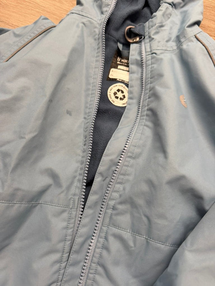 Therm Fleece Lined Rain Jacket – 8 | Blue - Nest and Sprout-Consignment