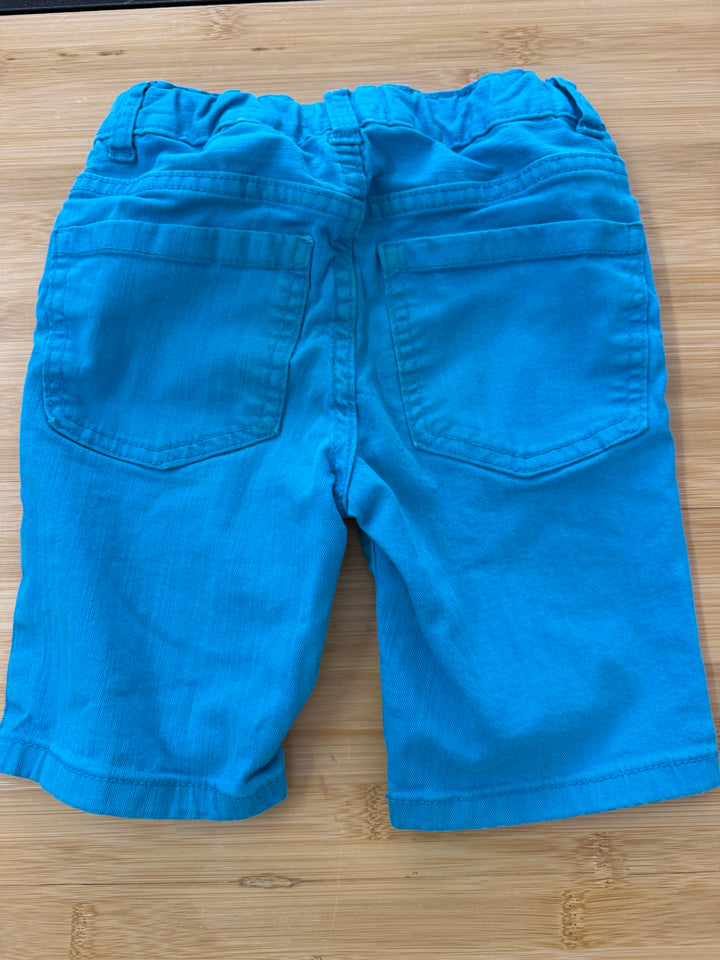 The Children's Place Bright Blue Bermuda Shorts – 5 | Adjustable Inner 98% Cotton