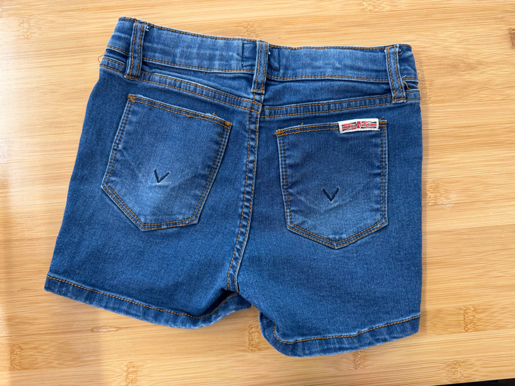 Hudson Denim Shorts – 8 | Pink Bow Medium Wash
