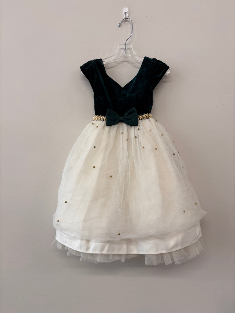 American Princess Dress – Green Size 5 imperfect