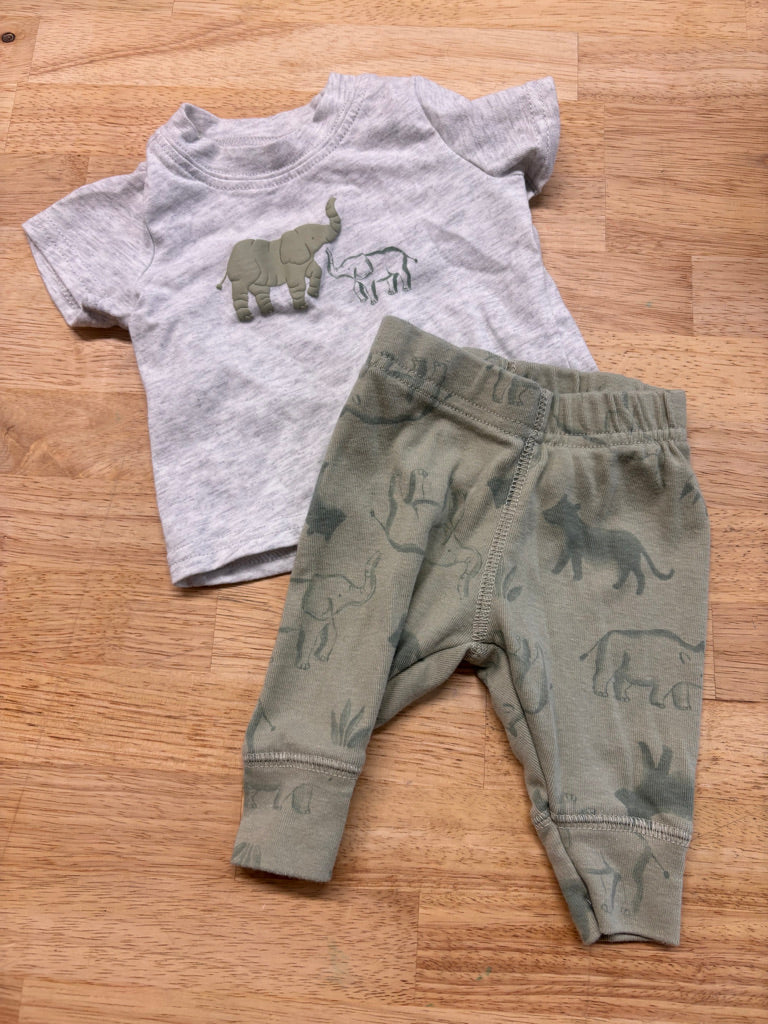 Carter’s Safari 2-Piece Set – 0-3M