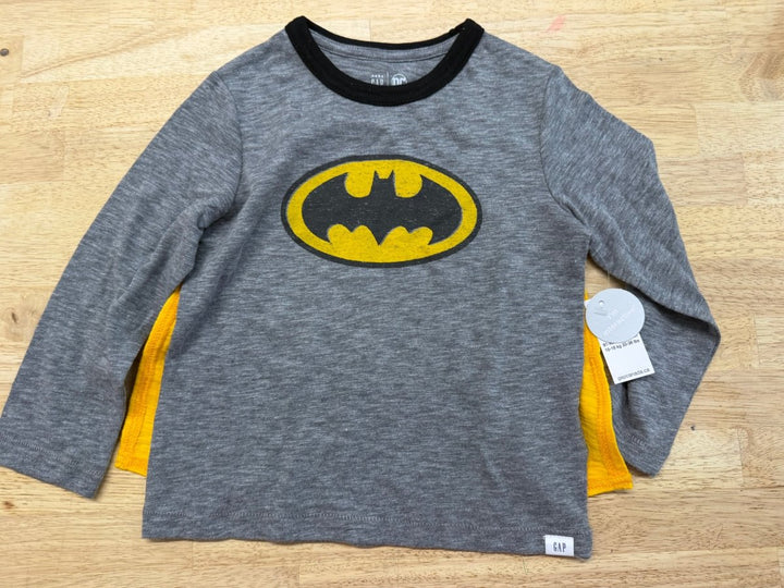 Baby Gap Batman Long Sleeve Shirt with Cape – 3 | NWT - Nest and Sprout-Consignment